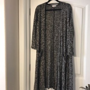 LulaRoe Black small marbled Sarah NWOT